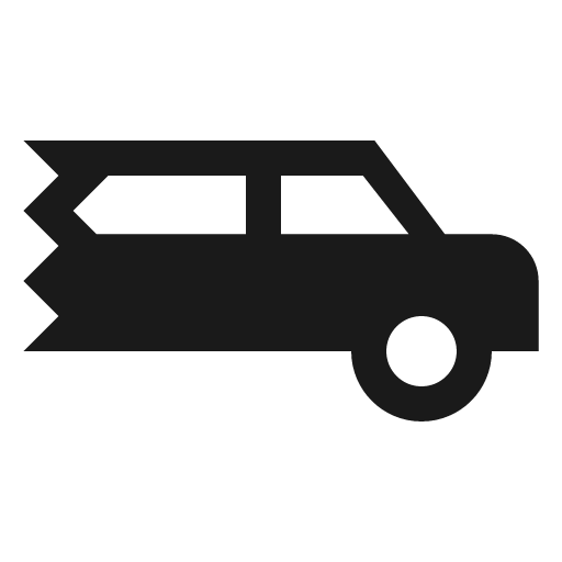 Car limousine icon, solid style, from Material Design Icons
