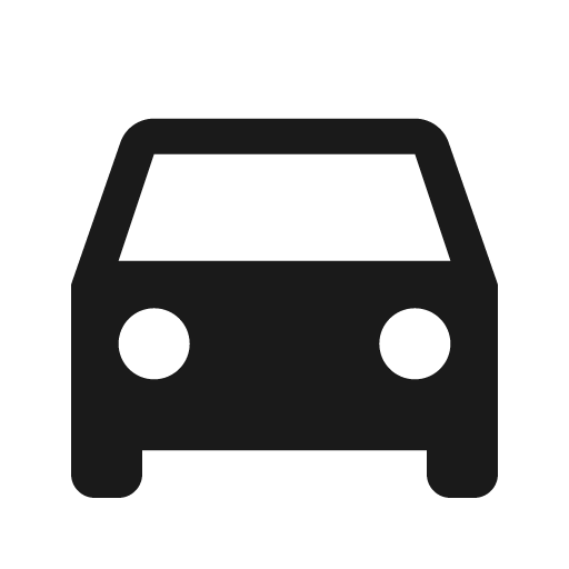 Car icon, solid style, from Material Design Icons