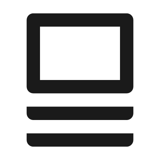 Cards variant icon, solid style, from Material Design Icons