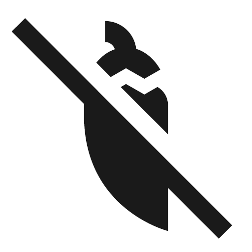 Chili off icon, solid style, from Material Design Icons