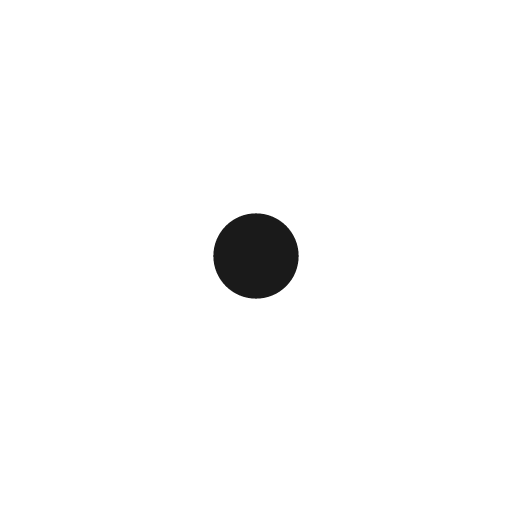 Circle small icon, solid style, from Material Design Icons