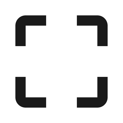 Crop free icon, solid style, from Material Design Icons