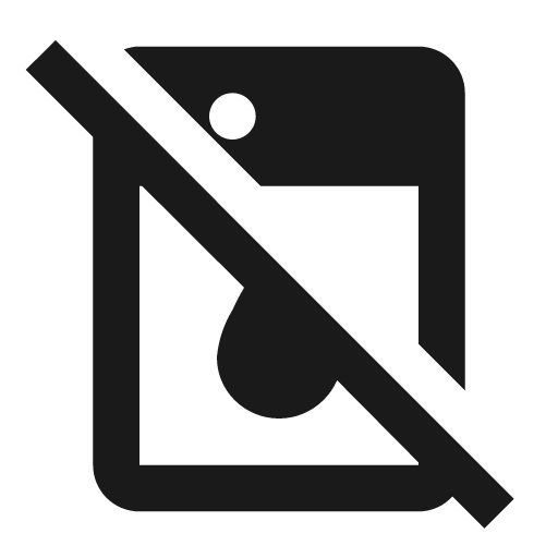 Dishwasher off icon, solid style, from Material Design Icons