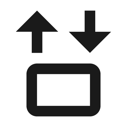 Elevator icon, solid style, from Material Design Icons