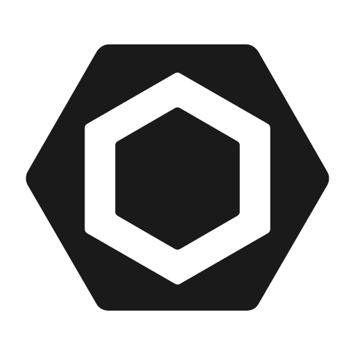 Eslint icon, solid style, from Material Design Icons