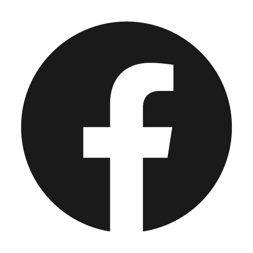 Facebook icon, solid style, from Material Design Icons