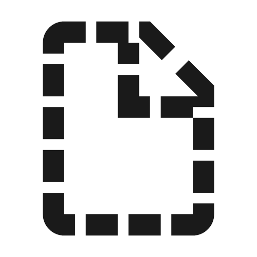File hidden icon, solid style, from Material Design Icons