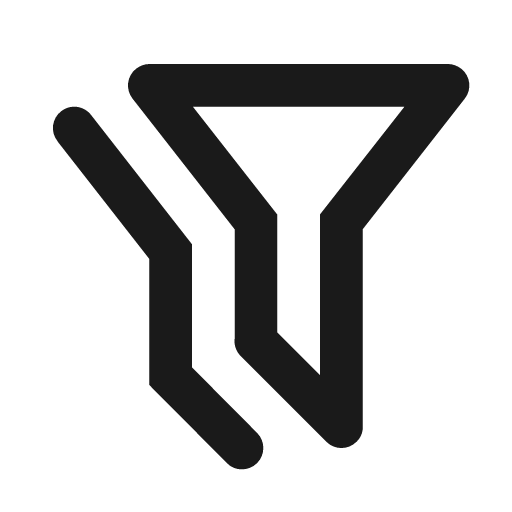 Filter multiple outline icon, outline style, from Material Design Icons