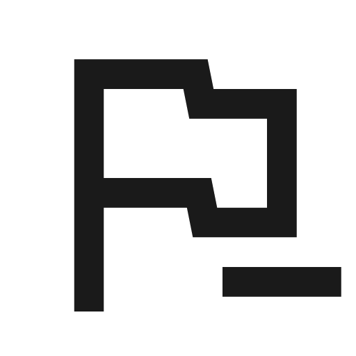 Flag minus outline icon, outline style, from Material Design Icons
