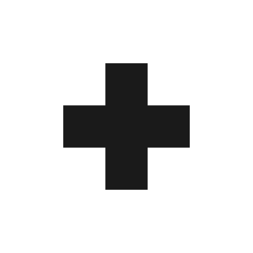 Hospital icon, solid style, from Material Design Icons