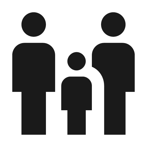 Human male male child icon, solid style, from Material Design Icons
