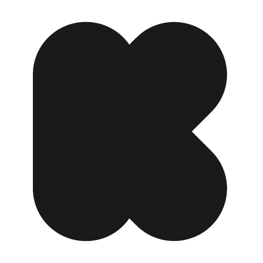 Kickstarter icon, solid style, from Material Design Icons