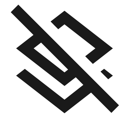 Layers off outline icon, outline style, from Material Design Icons