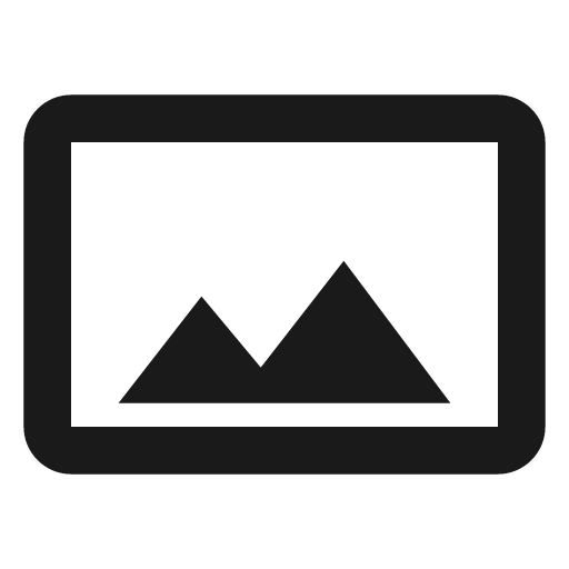 Panorama outline icon, outline style, from Material Design Icons