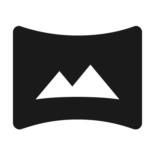 Panorama variant icon, solid style, from Material Design Icons