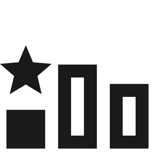 Podium bronze icon, solid style, from Material Design Icons