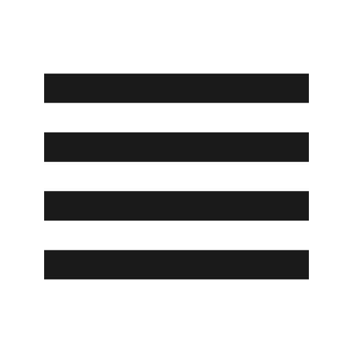 Reorder horizontal icon, solid style, from Material Design Icons