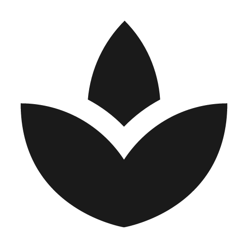 Spa icon, solid style, from Material Design Icons