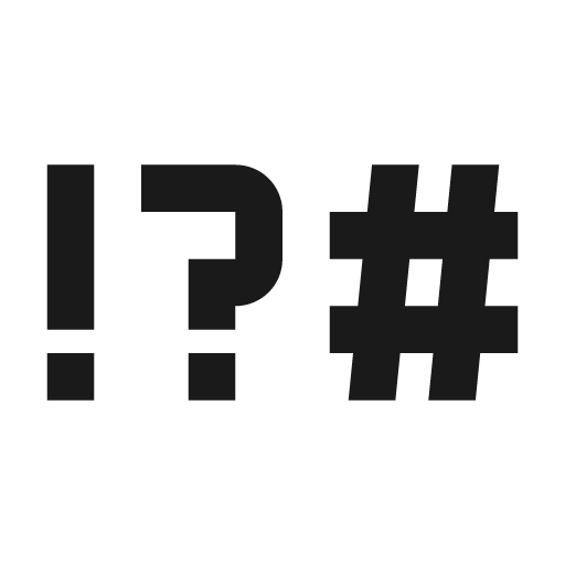 Symbol icon, solid style, from Material Design Icons