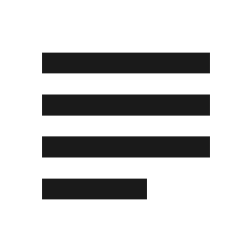 Text long icon, solid style, from Material Design Icons