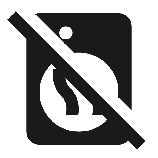 Tumble dryer off icon, solid style, from Material Design Icons