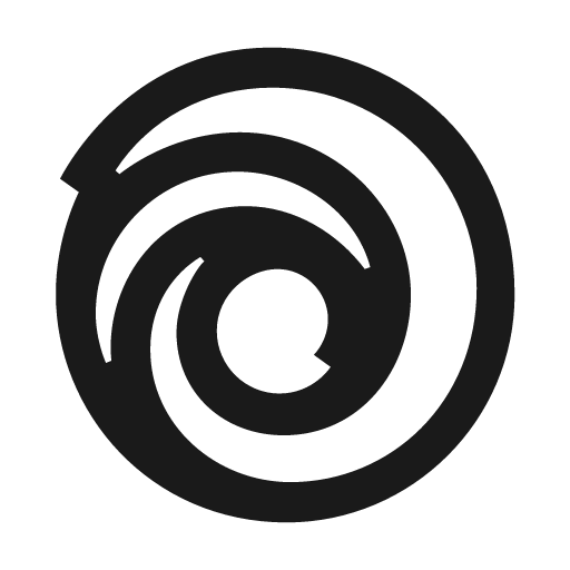 Ubisoft icon, solid style, from Material Design Icons