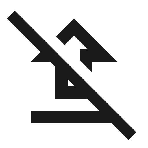 Upload off outline icon, outline style, from Material Design Icons