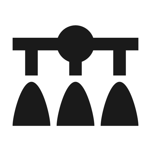 Vanity light icon, light style, from Material Design Icons