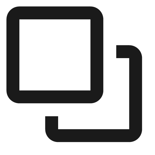 Vector arrange above icon, solid style, from Material Design Icons