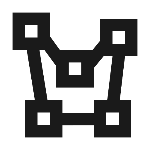 Vector polygon icon, solid style, from Material Design Icons