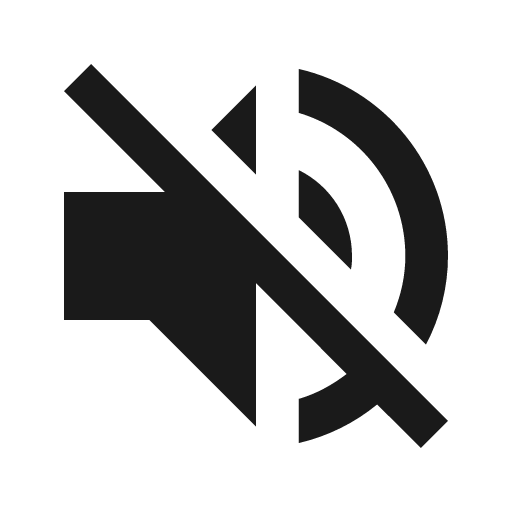 Volume off icon, solid style, from Material Design Icons