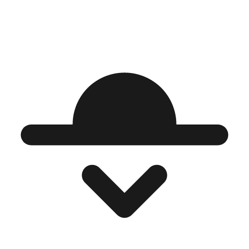 Weather moonset down icon, solid style, from Material Design Icons