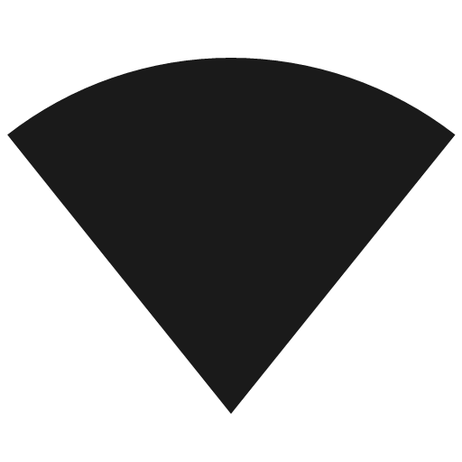 Wifi strength 4 icon, solid style, from Material Design Icons