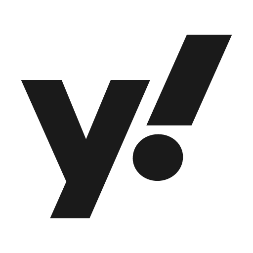 Yahoo icon, solid style, from Material Design Icons