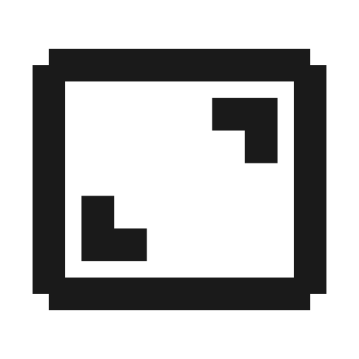 Aspect ratio icon, solid style, from Memory Icons
