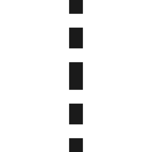 Box light dashed vertical icon, solid style, from Memory Icons
