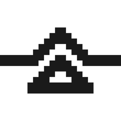Box light horizontal menu up icon, solid style, from Memory Icons