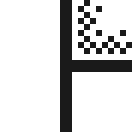 Box light vertical right stipple up right icon, solid style, from Memory Icons