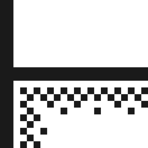 Box outer light left horizontal stipple down icon, solid style, from Memory Icons