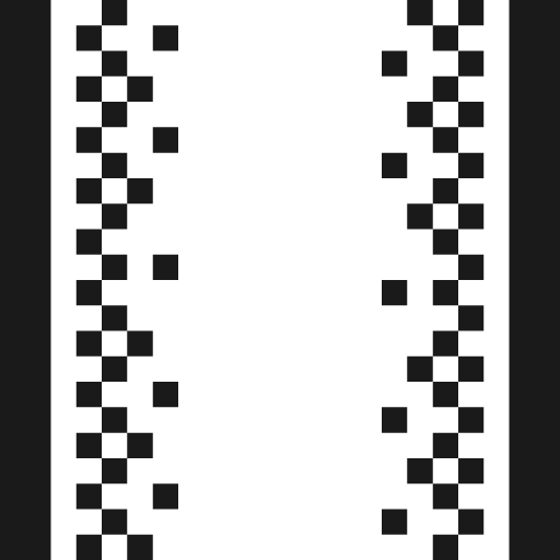 Box outer light left right stipple icon, solid style, from Memory Icons