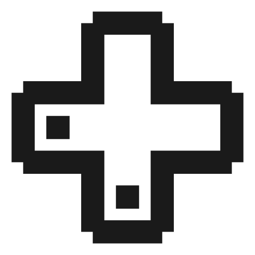 Gamepad down left icon, solid style, from Memory Icons