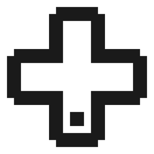 Gamepad down icon, solid style, from Memory Icons