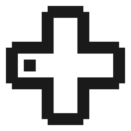 Gamepad left icon, solid style, from Memory Icons
