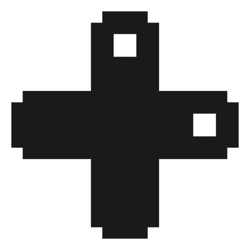 Gamepad up right fill icon, filled style, from Memory Icons