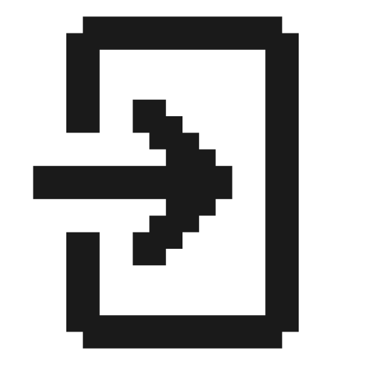 Login icon, solid style, from Memory Icons
