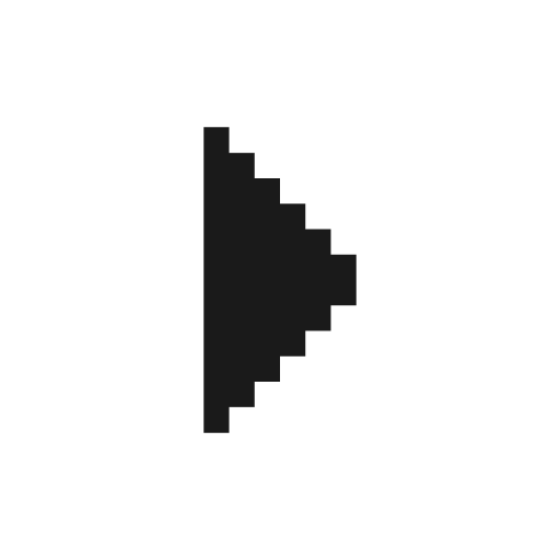 Menu right fill icon, filled style, from Memory Icons