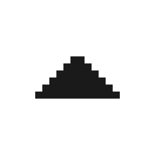 Menu up fill icon, filled style, from Memory Icons