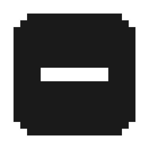 Minus box fill icon, filled style, from Memory Icons
