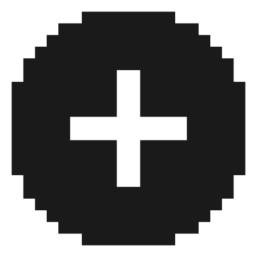 Plus circle fill icon, filled style, from Memory Icons