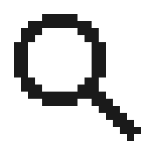 Search icon, solid style, from Memory Icons